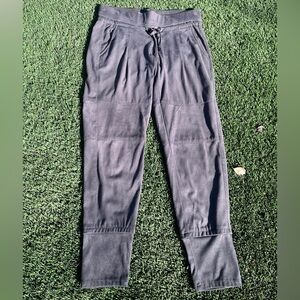 Rafaella Rossi "Candice" jogger-style faux suede pants - size 38